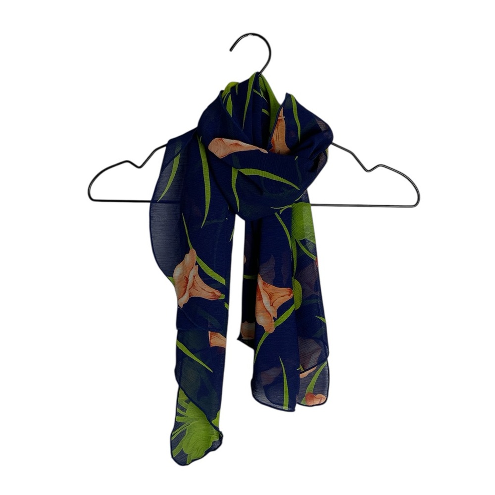 Cherokee Sheer Navy swim coverup